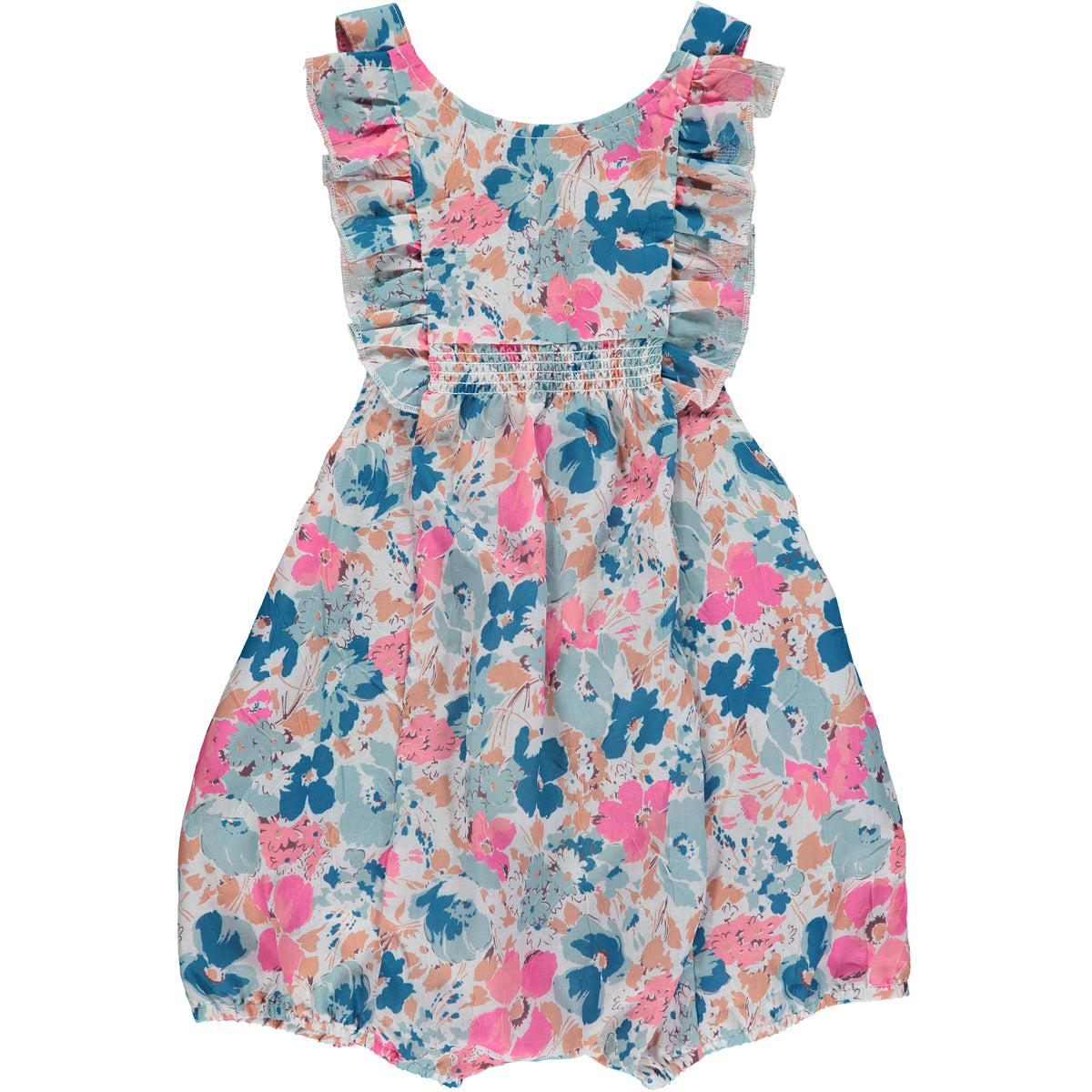 Pink Bouquet Kristin Shorty Romper