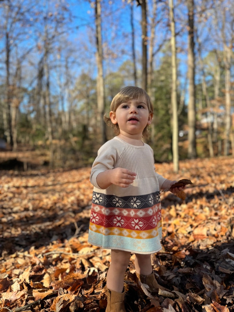 Red Scandi Dillon Dress