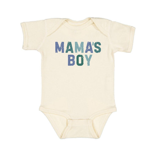Mama's Boy Multi Short Sleeve Onesie