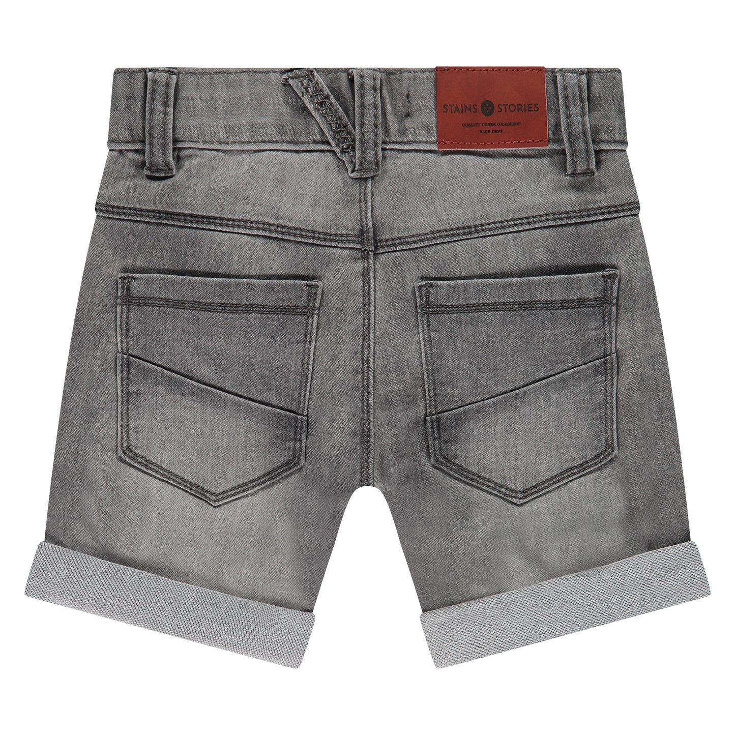 Light Grey Denim Short