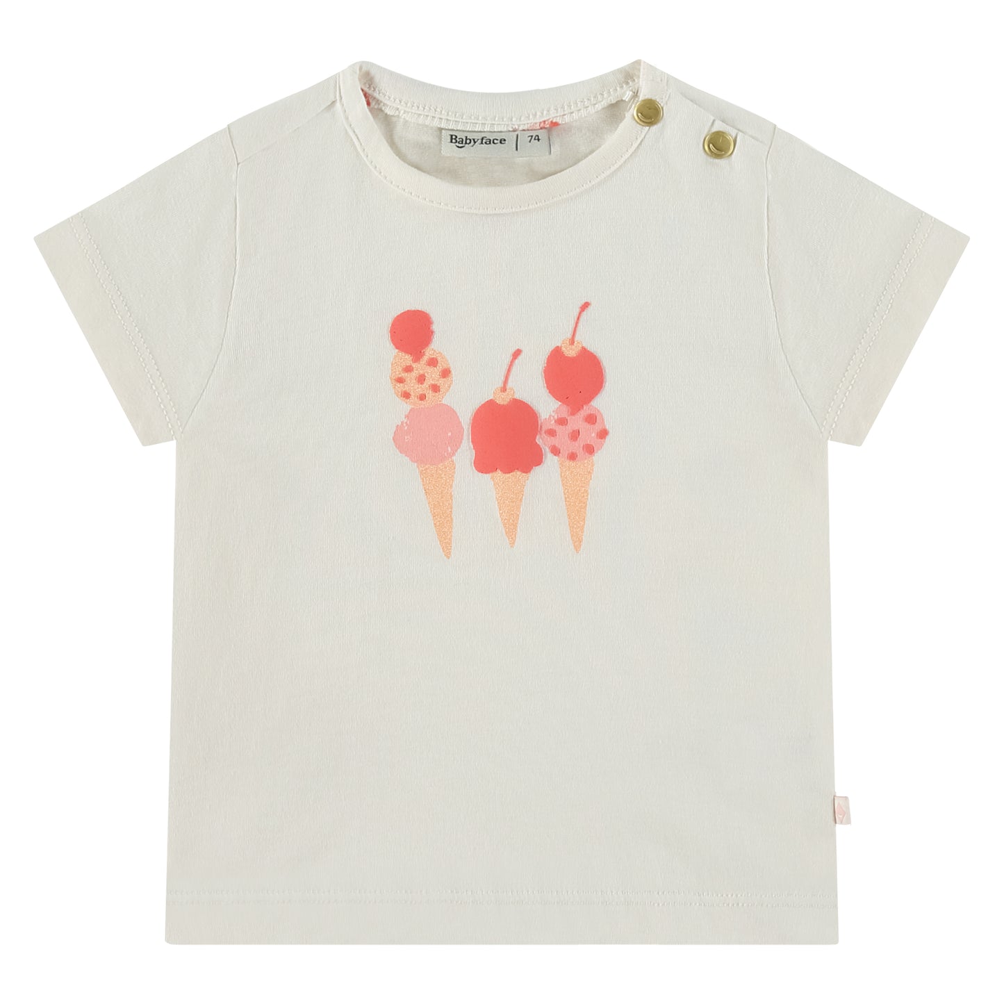 Ivory Ice Cream Graphic T-Shirt
