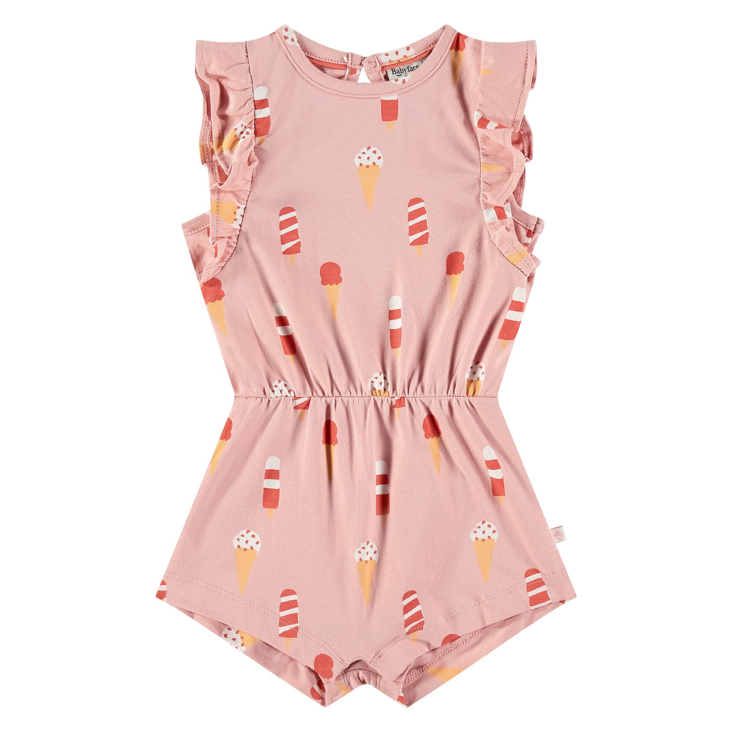 Pink Ice Cream Romper