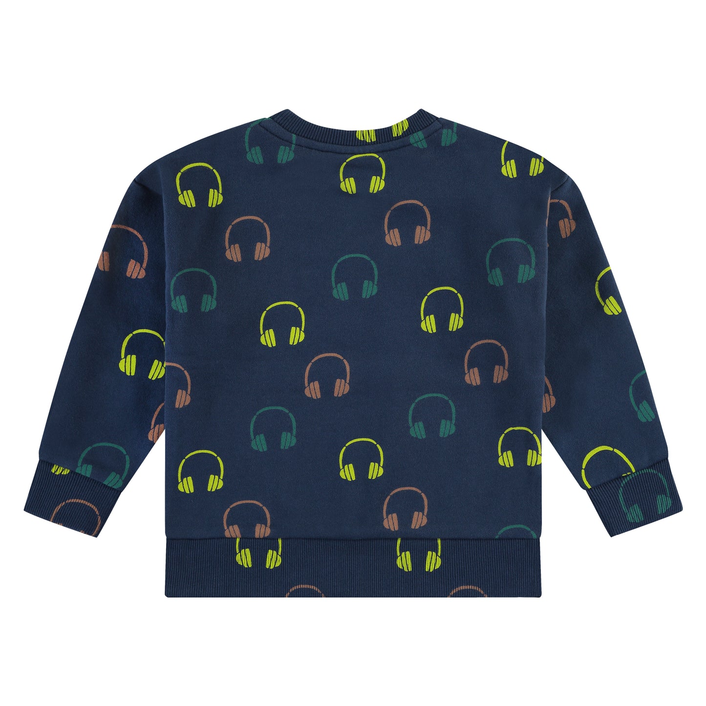 Navy Headphone Sweatshirt