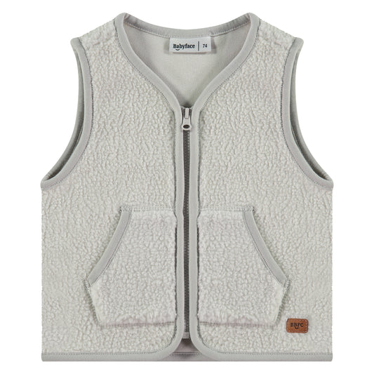 Grey Fleece Vest