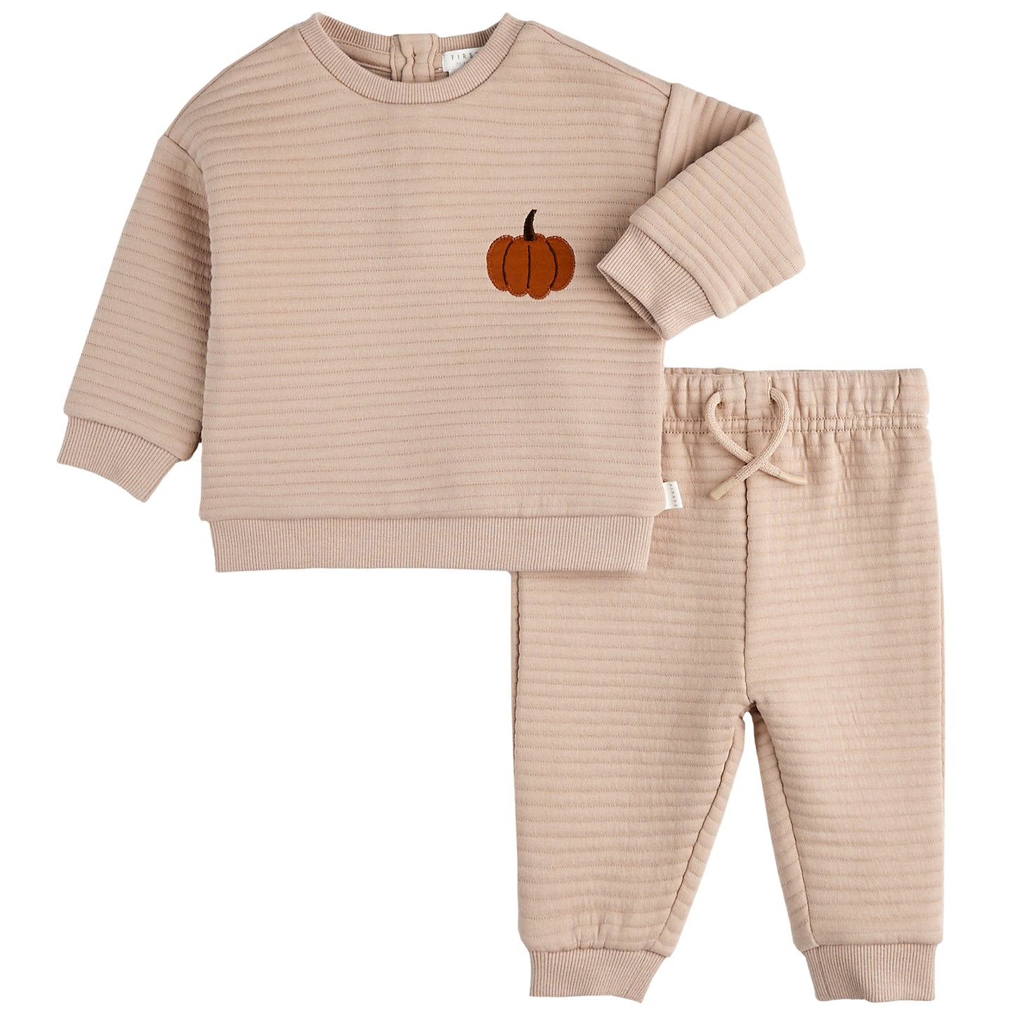 Sand Quilted Outfit Set