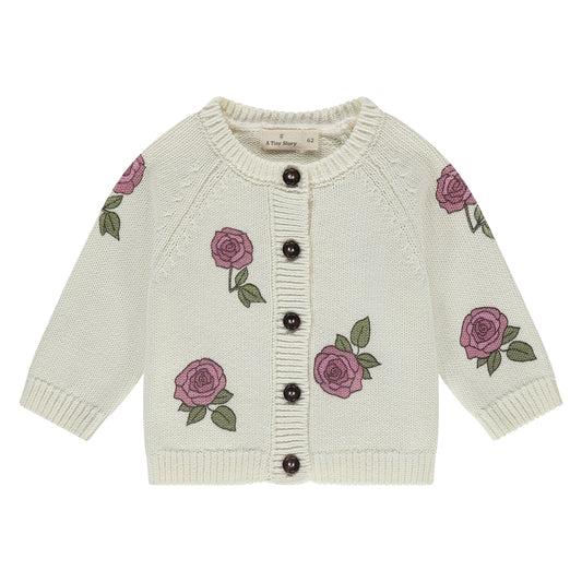 Pink Rose Cardigan