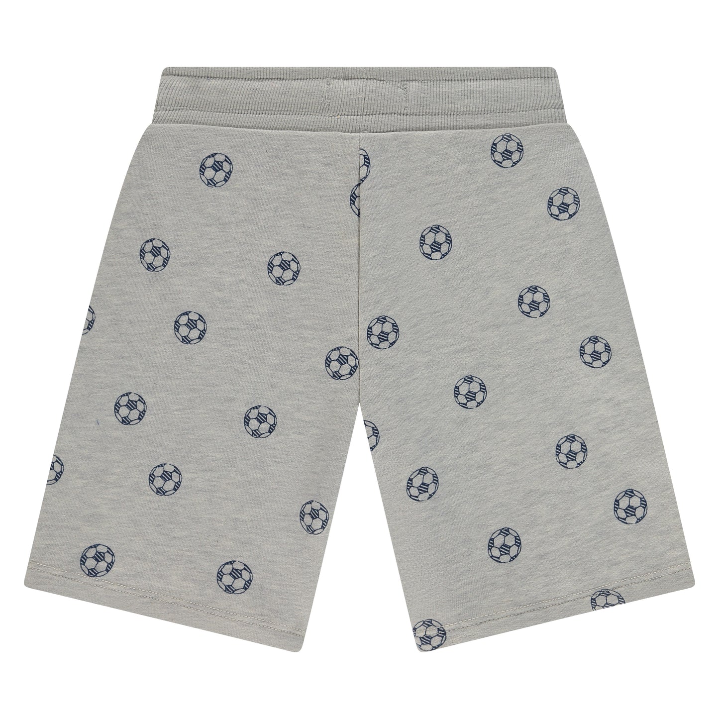Blue Heathered Grey Soccer Sweatshorts