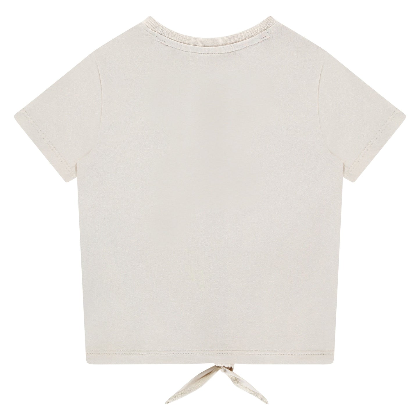 Ciao Bella White Knot Front Tee