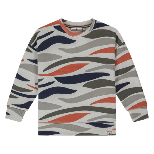 Multi Color Zebra Sweatshirt