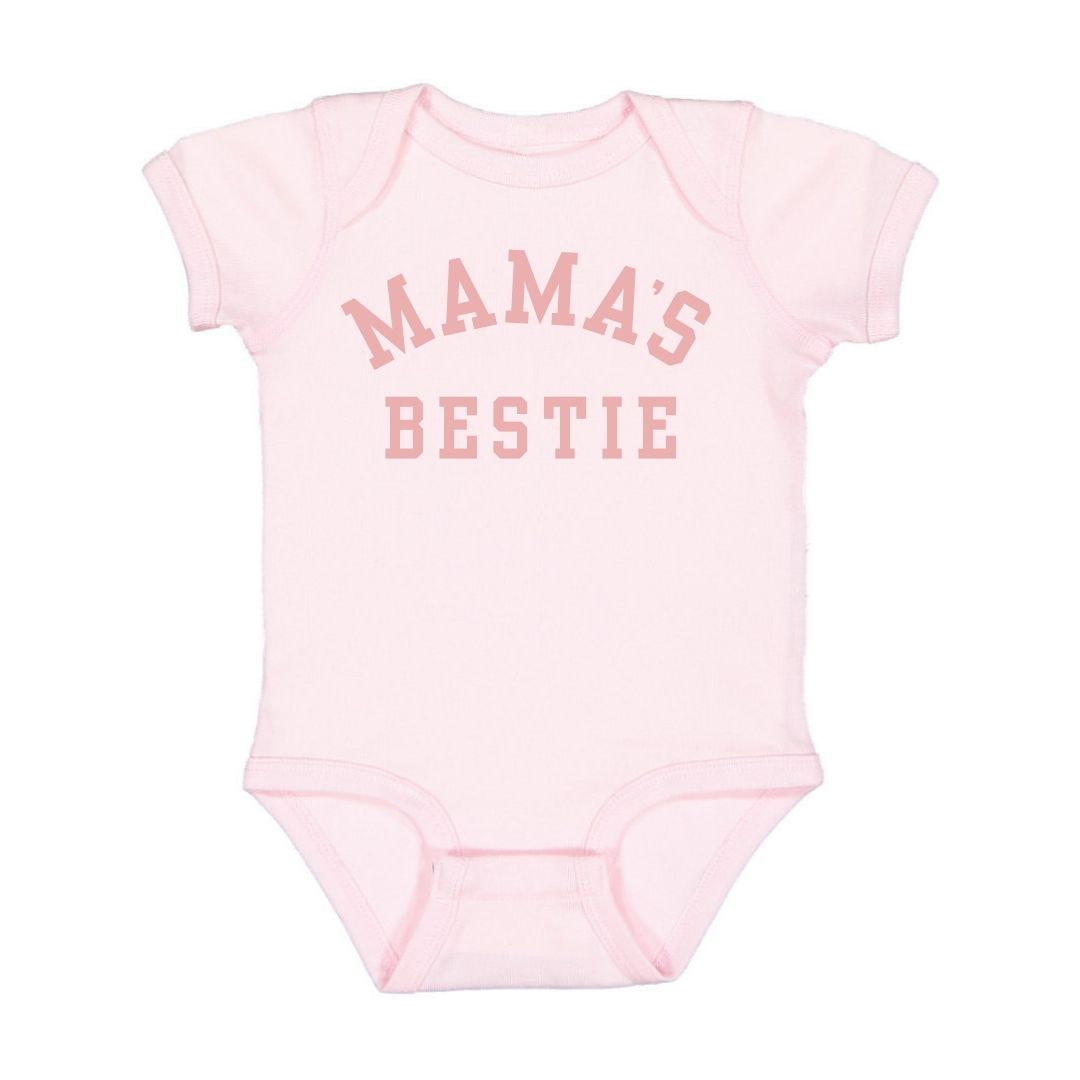 Mama's Bestie Short Sleeve Onesie