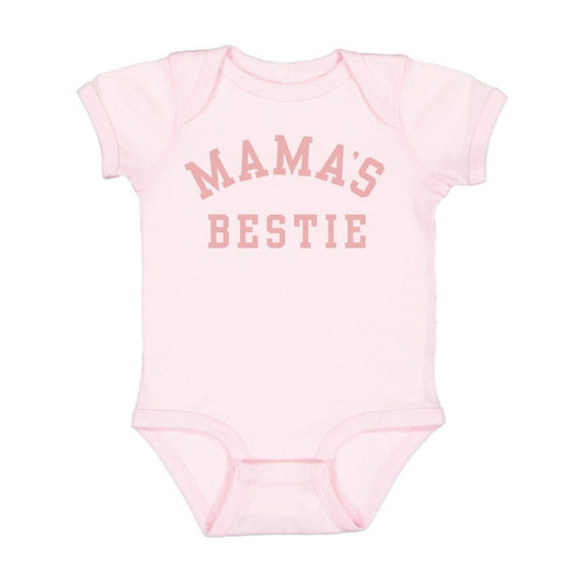 Mama's Bestie Short Sleeve Onesie