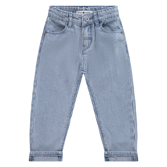 Blue Stripe Denim Pant