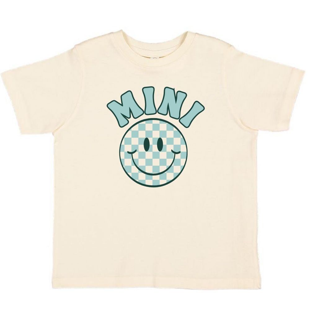 Mini Smiley Checker Short Sleeve Tee