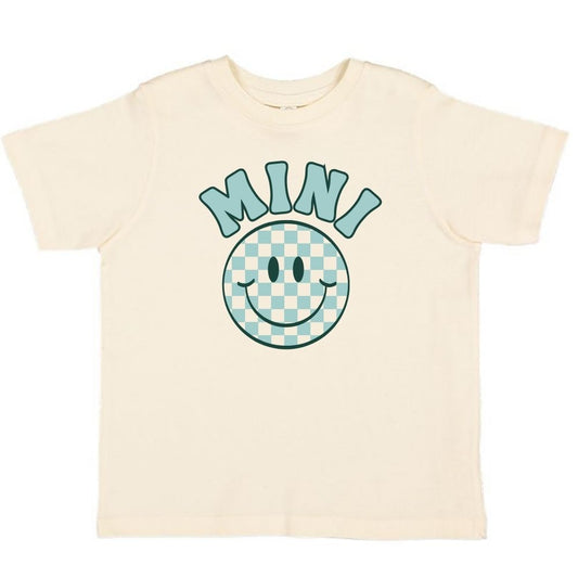 Mini Smiley Checker Short Sleeve Tee