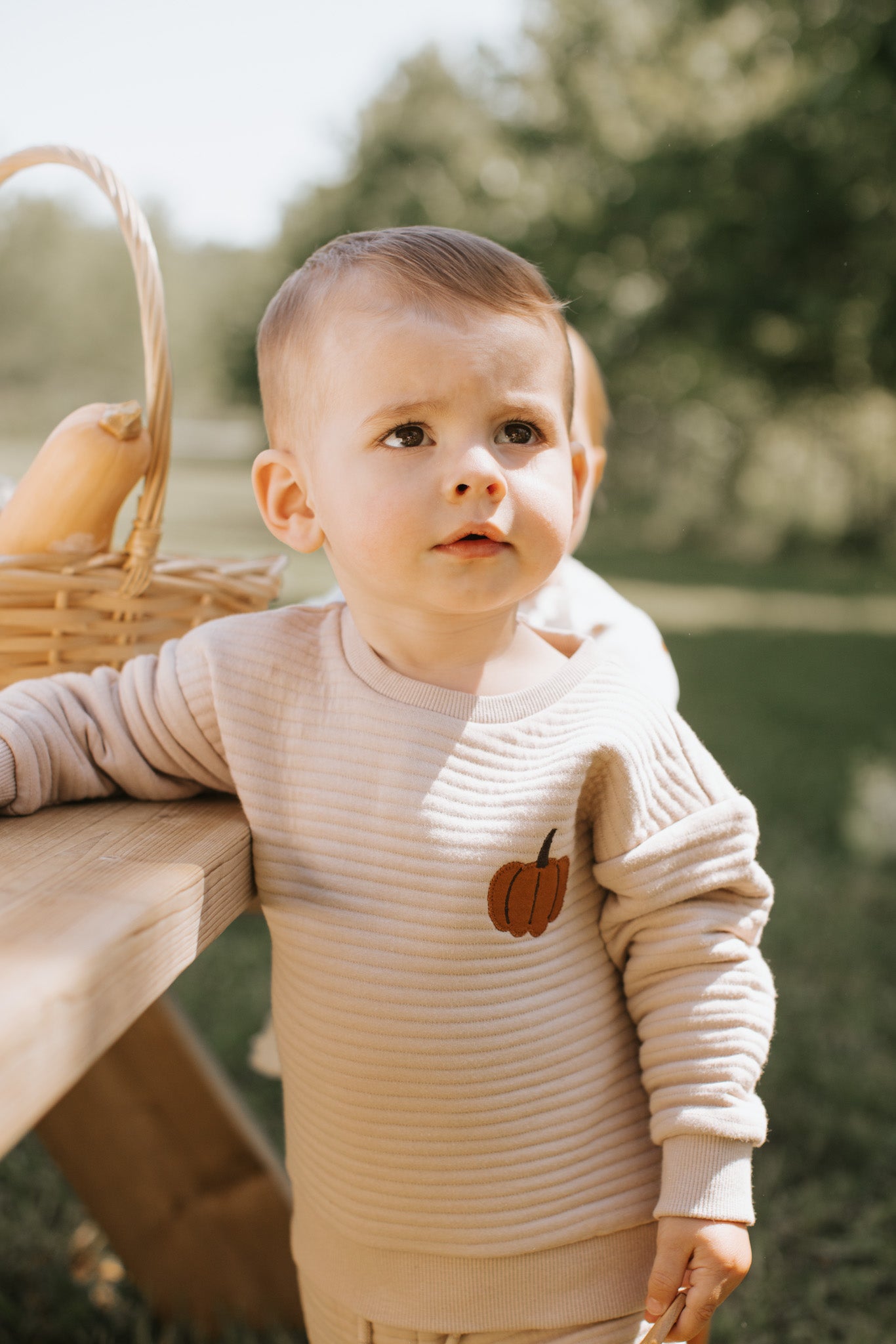 Sand Quilted Outfit Set