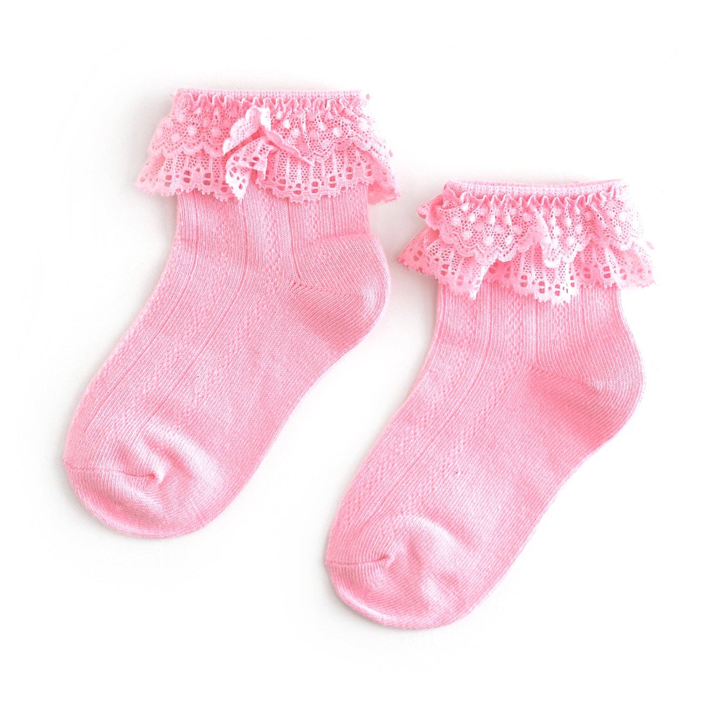 Lace Bobby Socks - Blossom