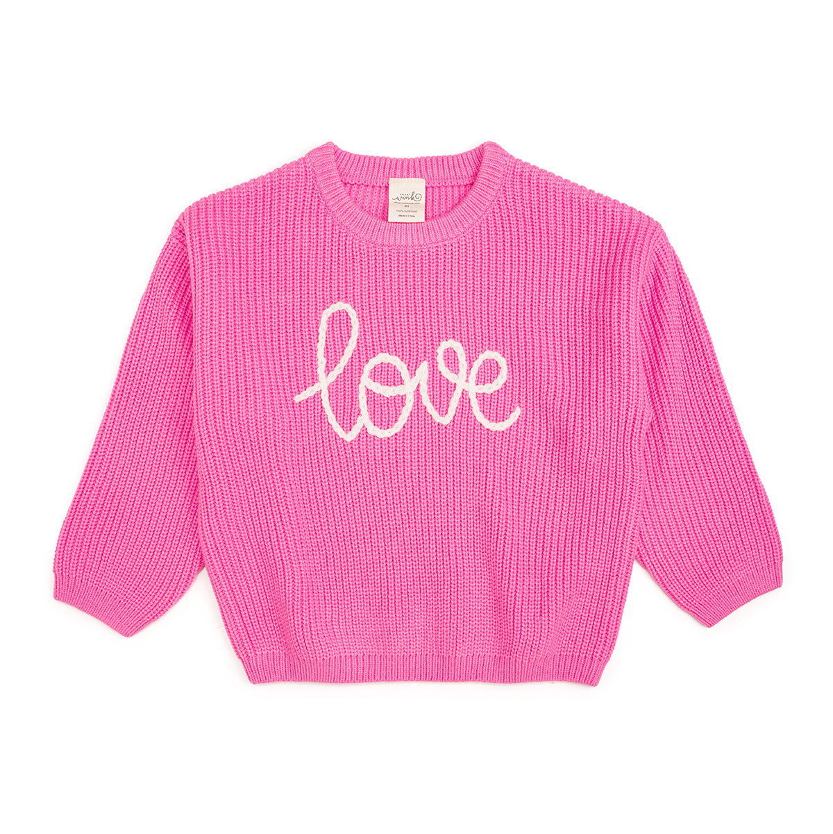 Love Valentine's Day Knit Sweater