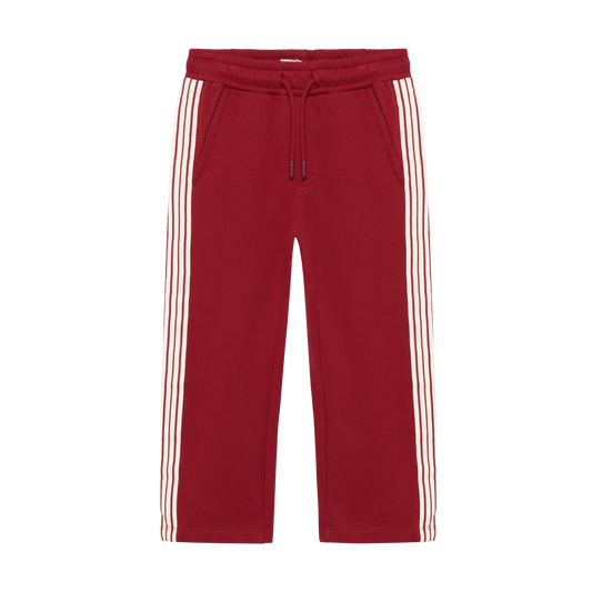 Stripe Red Wide Leg Pant