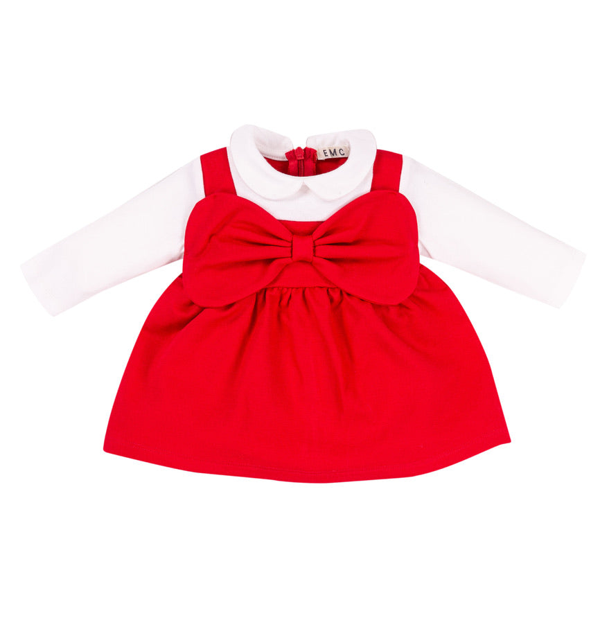 Red Bow Holiday Dress