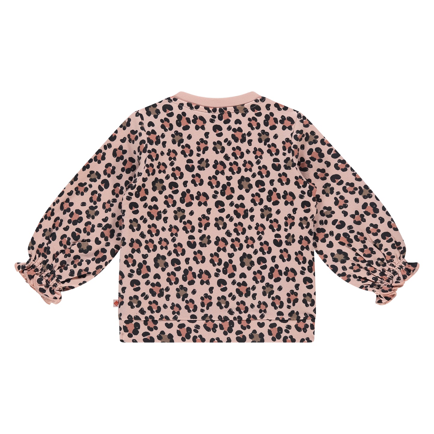 Pink Multi Color Leopard Print Sweatshirt