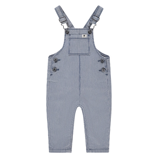 Blue & White Stripe Overall