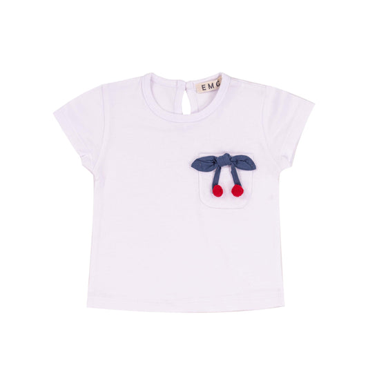 Cherry Pocket Tee