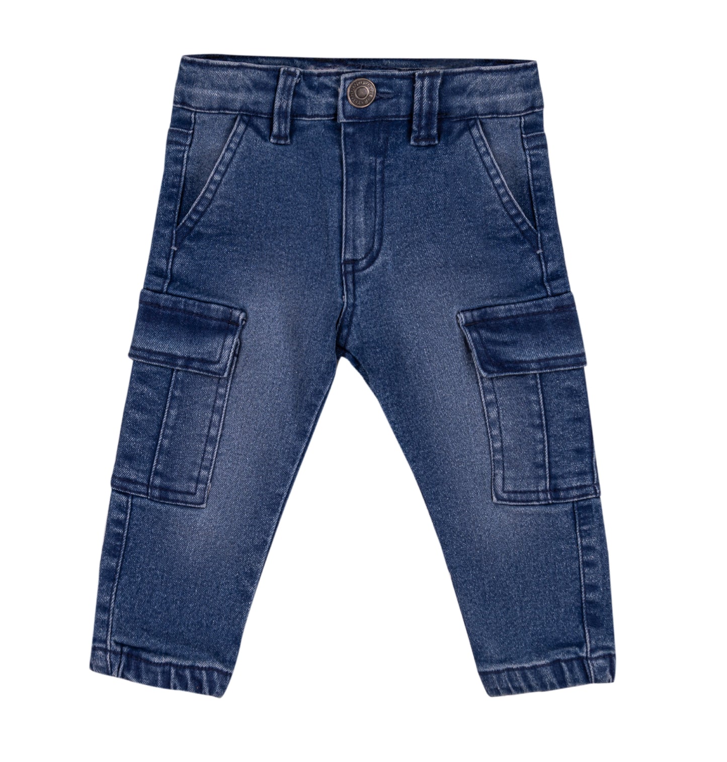 Baby Stretch Cargo Denim