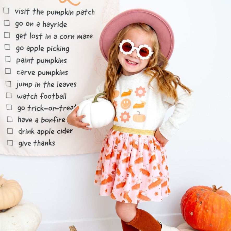 Pumpkin Pie Thanksgiving Tutu