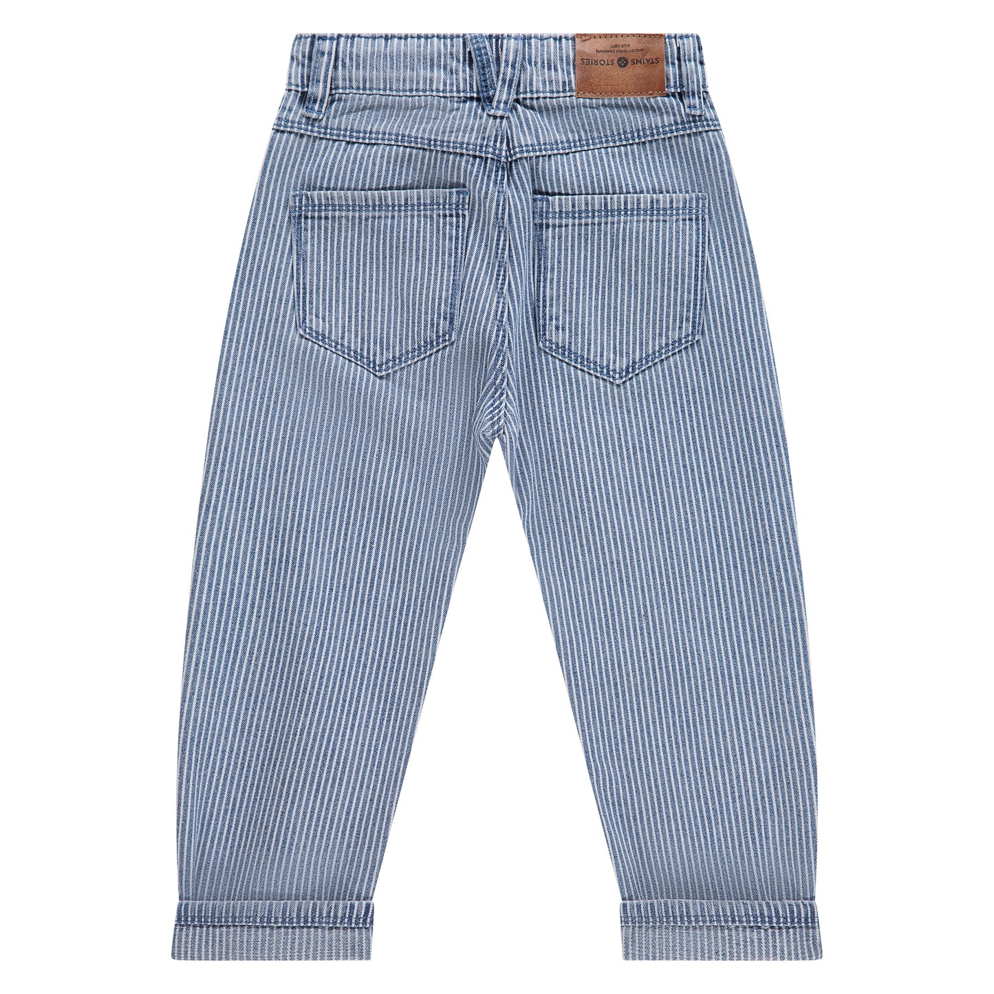 Blue Stripe Denim Pant