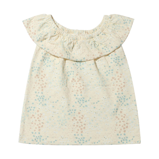 Zoe Natural Spring Floral Top