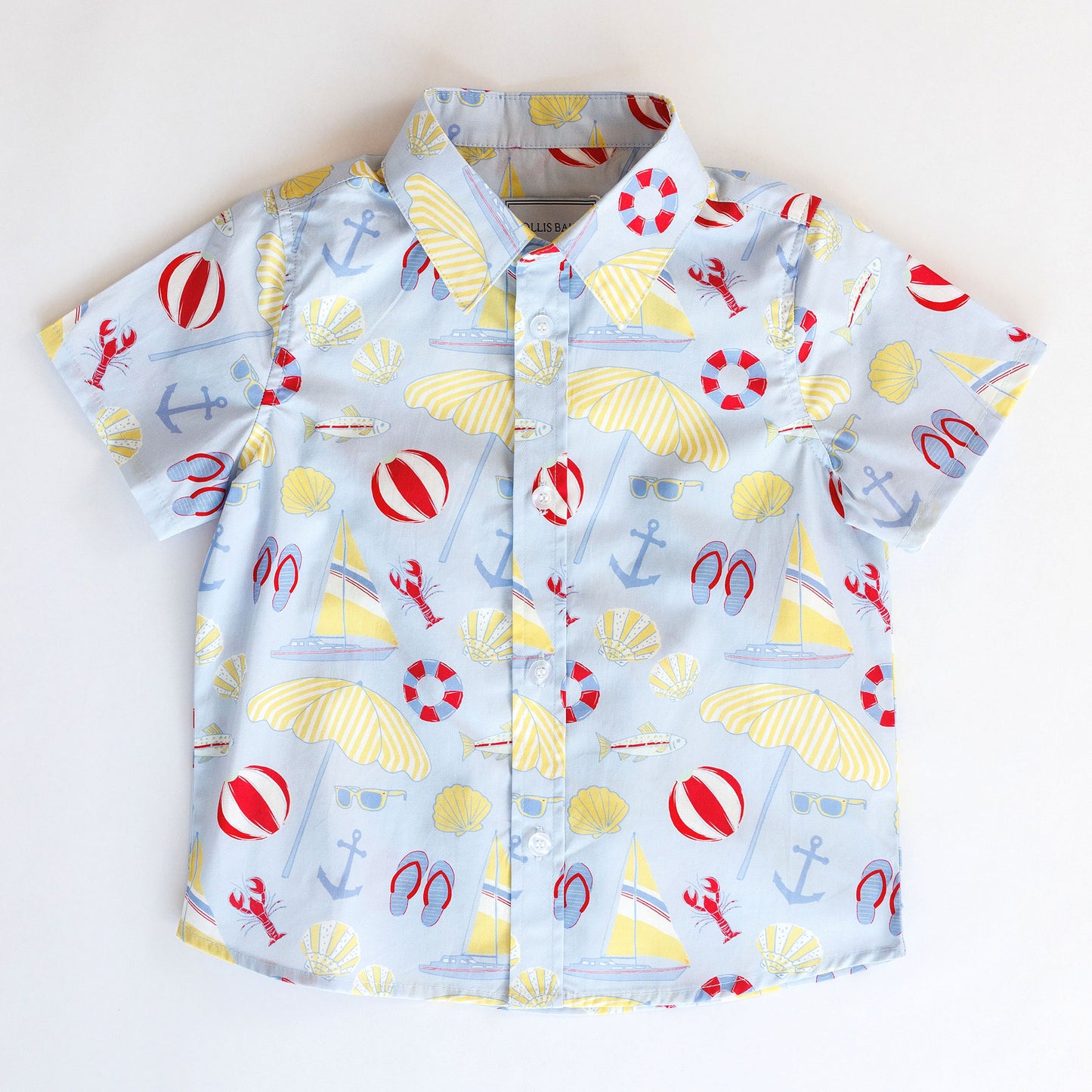 BEAU SHIRT – BEACH DAYS - BLUE