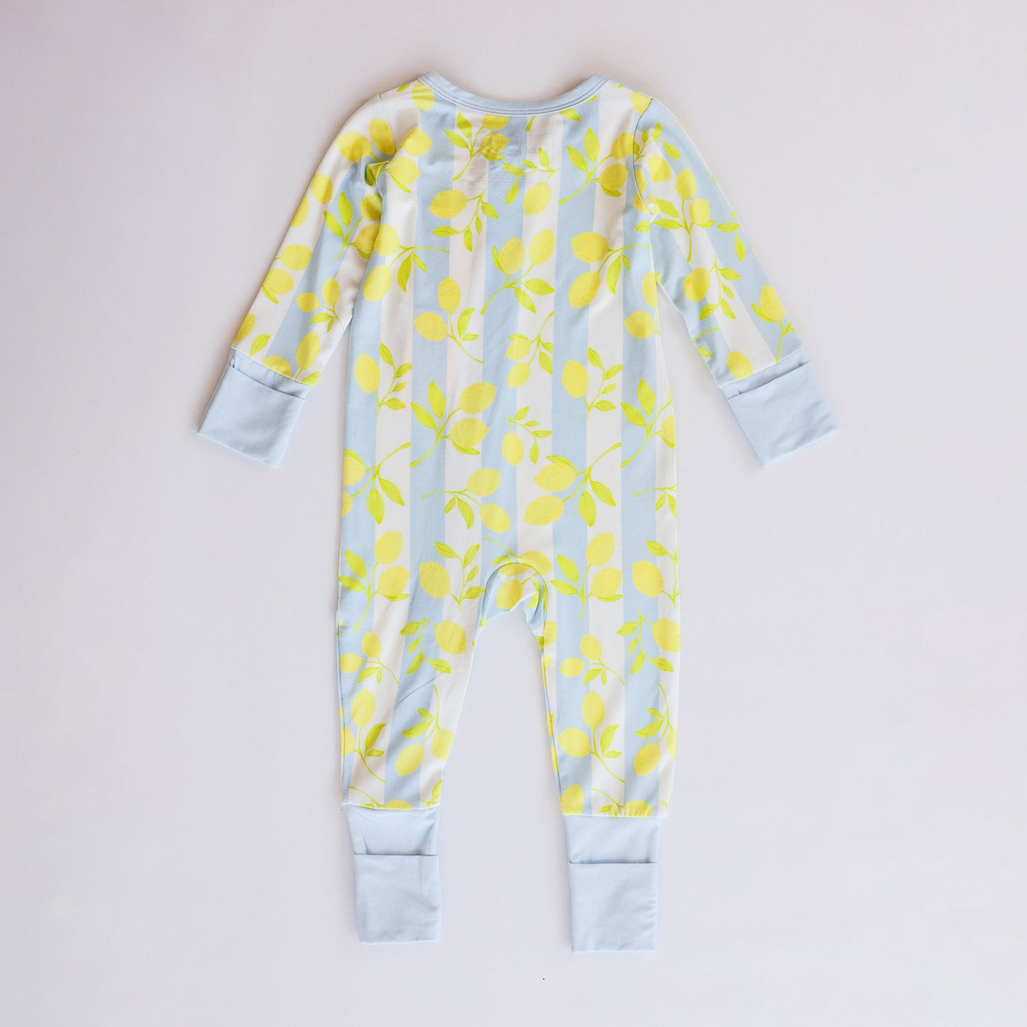 ZIPPER ROMPER – BLUE LEMONS