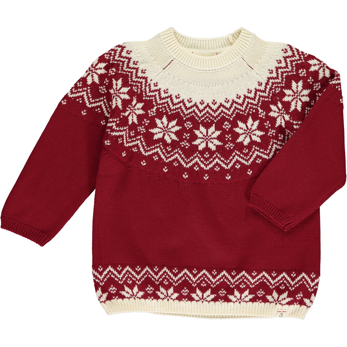 Red Fairisle Sweater