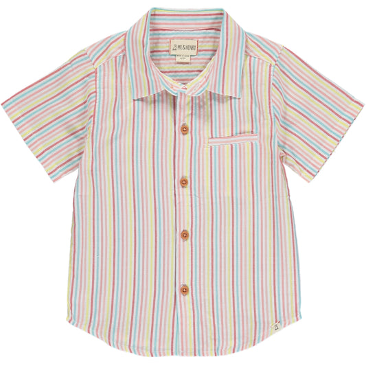Candy Stripe Maui Woven Shirt