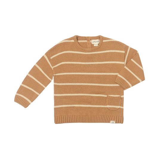 Beige Stripe Arnold Sweater