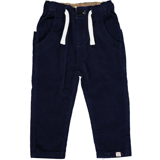 Navy Corduroy Pants