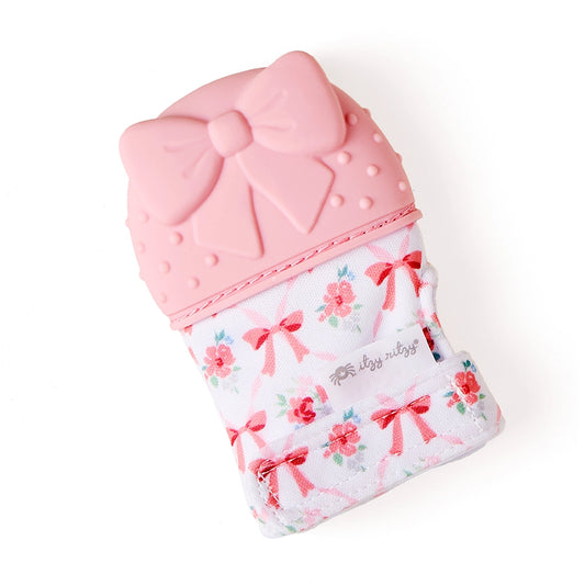 Itzy Mitt™ Silicone Teething Mitts - Bow