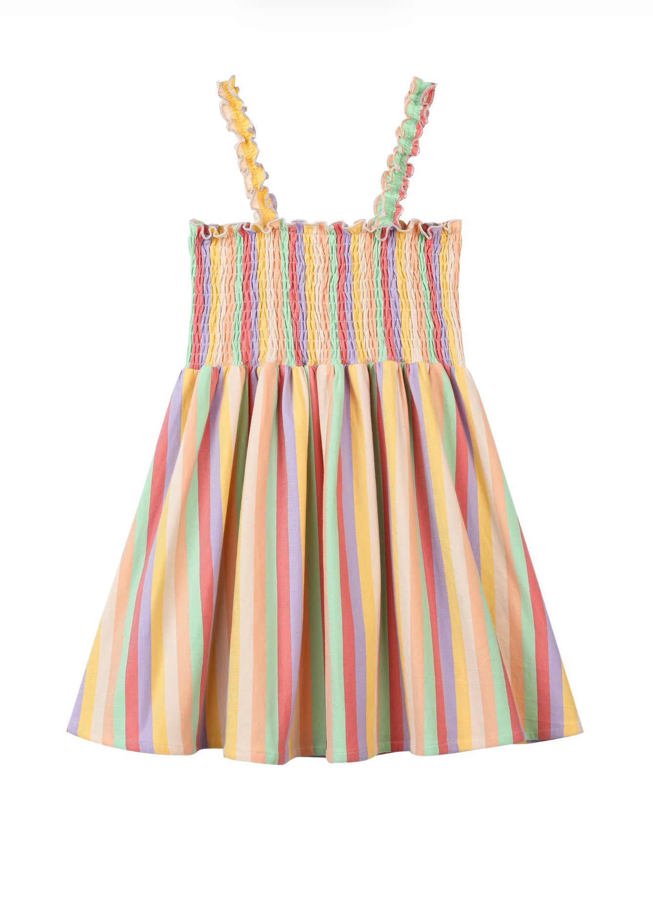 Pink / Yellow Multi-Stripe Savannah Dress