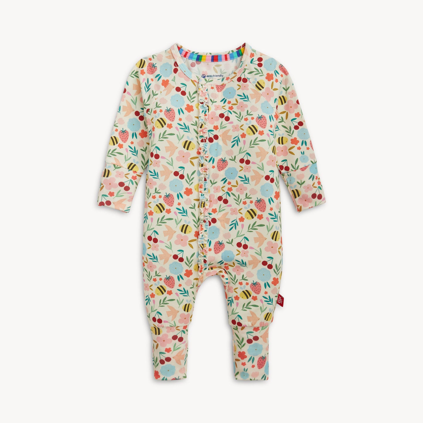 Honey Blossom Modal Magnetic Convertible Coverall