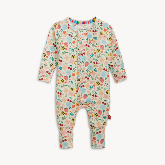 Honey Blossom Modal Magnetic Convertible Coverall