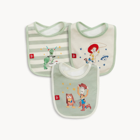 Toy Story Woody & Friends Modal Magnetic Bib 3-Pack