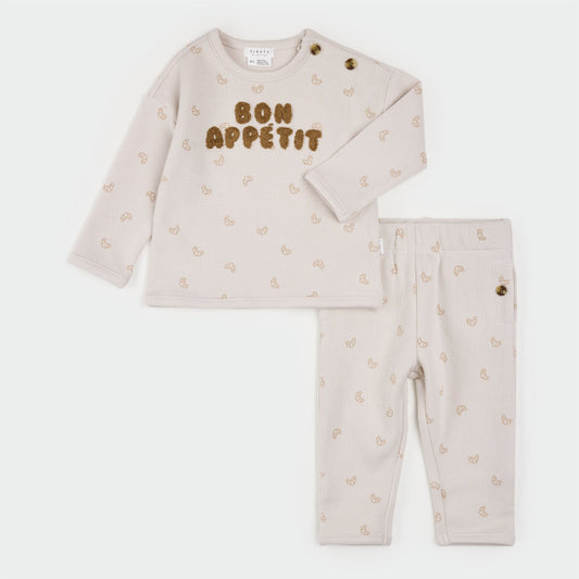 Bon Appétit Double Jersey Outfit Set