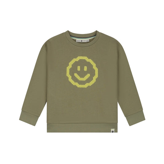 Geo Smiley Sweatshirt