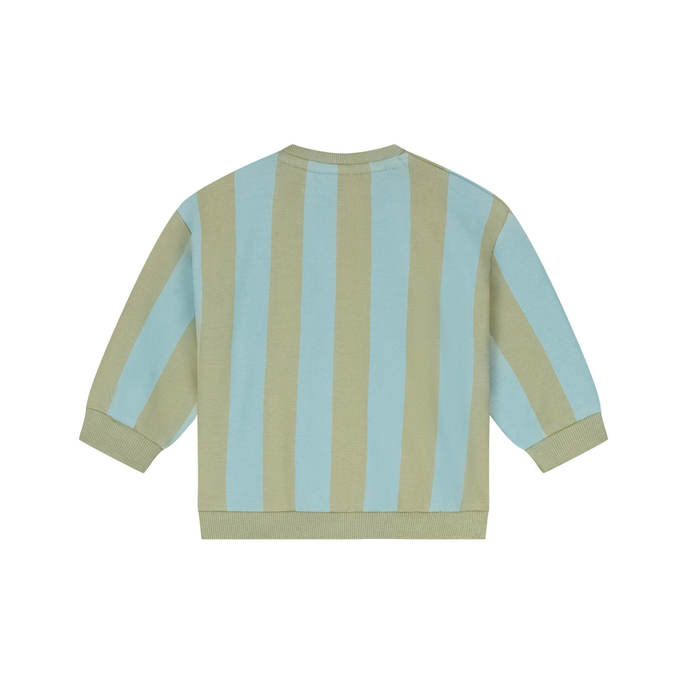 Green & Teal Stripe Sweatshirt