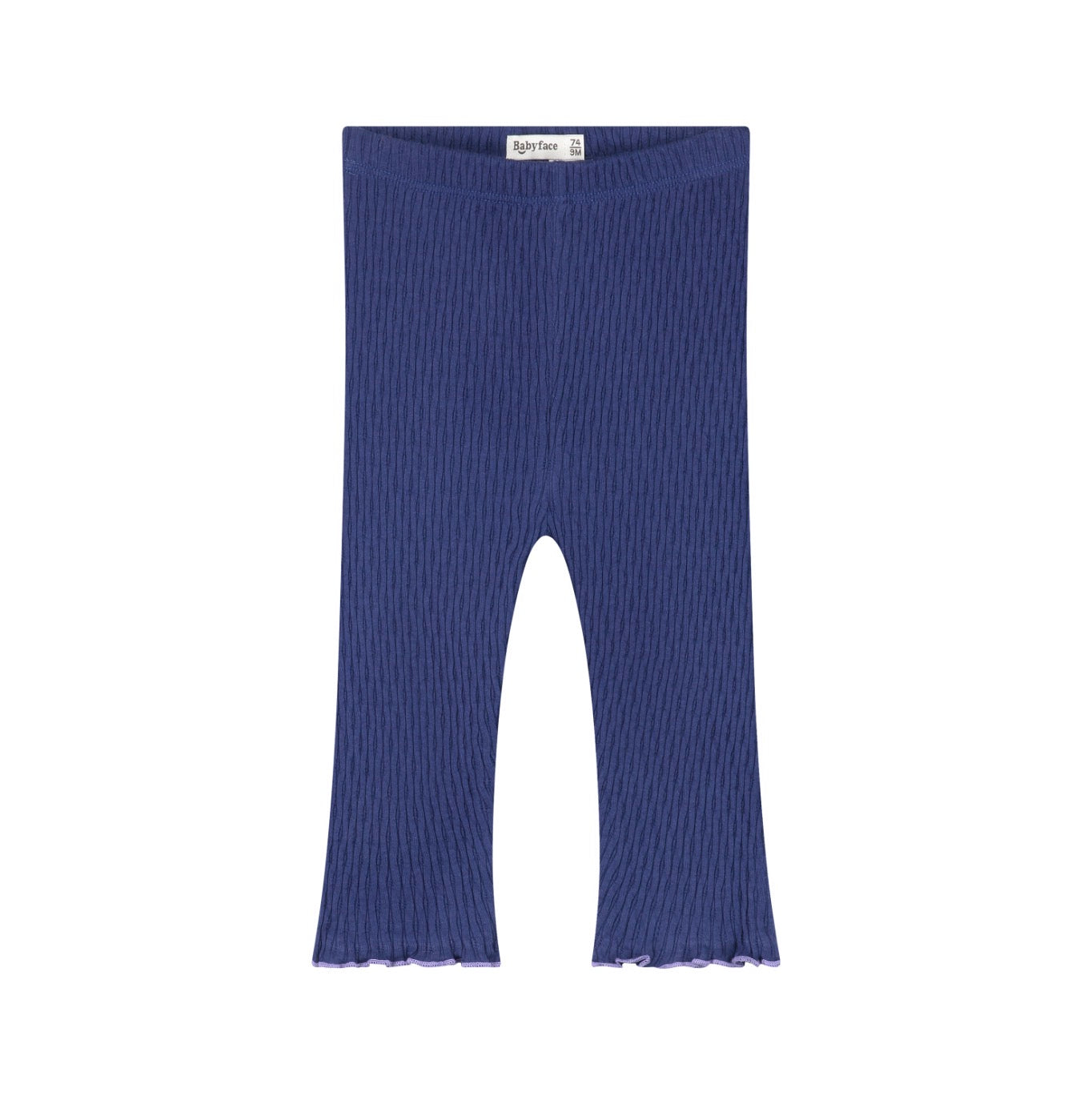 Deep Purple Ribbed Legging
