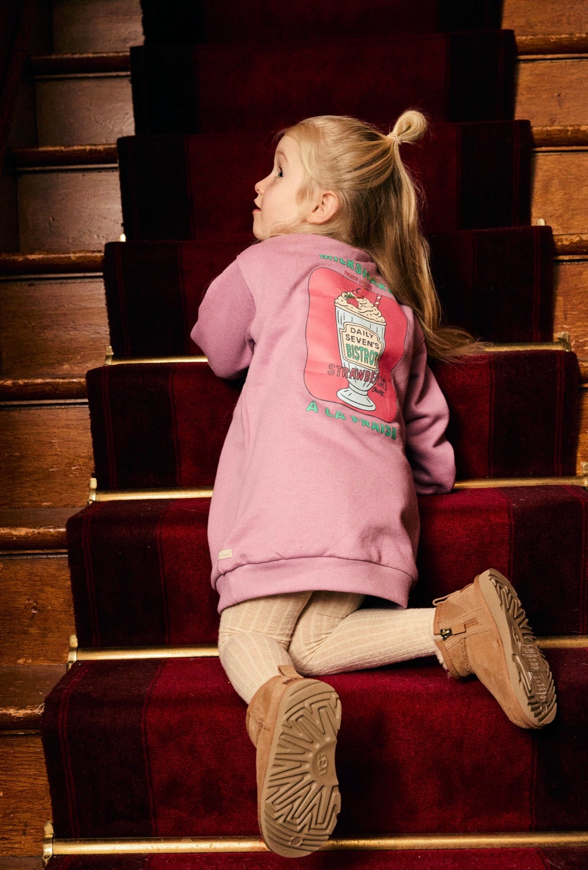 Milkshake Sweatshirt Dress