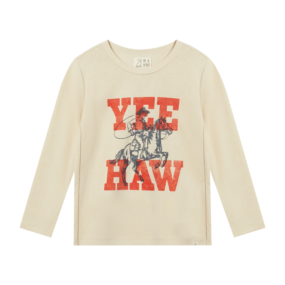 CHEROKEE YEE HAW PRINTED TEE