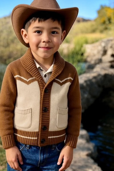 YEEHAW COWBOY CARDIGAN