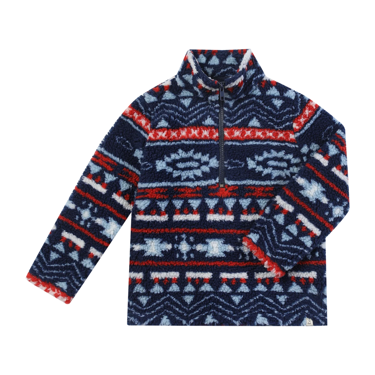MACCHU SHERPA BLUE/RED MULTI PRINT