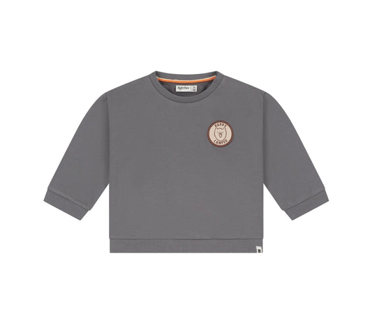 Happy Camper Grey Sweatshirt